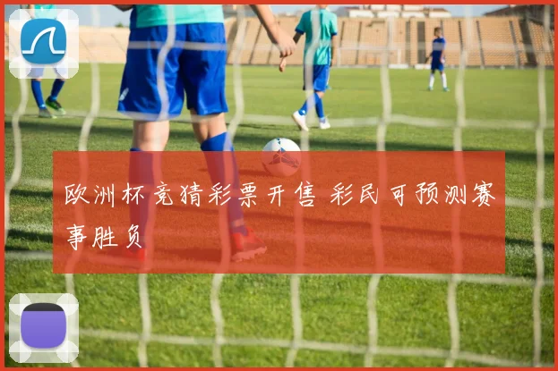 欧洲杯竞猜彩票开售 彩民可预测赛事胜负